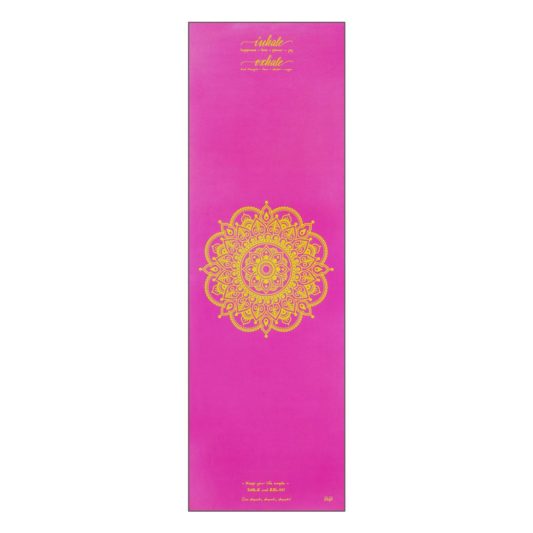 Yogatuch “Inhale Joy Mandala Pink”